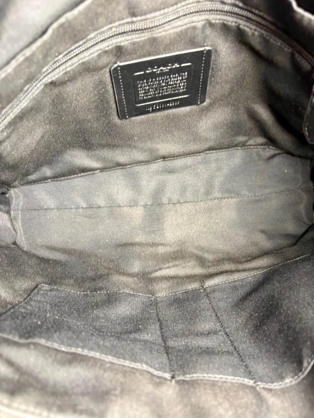 Coach Hudson Messenger Bag Colorblock in Olive Green, Cream and Grey Leather